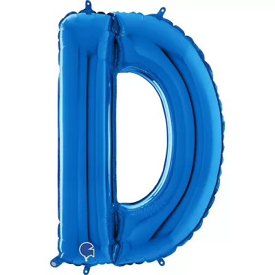 Písmeno modré D (66cm,26")