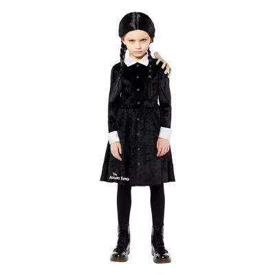 Dětský kostým Wednesday - Addams Family