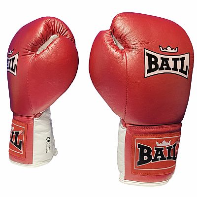 Boxerské rukavice BAIL PROFI METALIC 04, Kůže