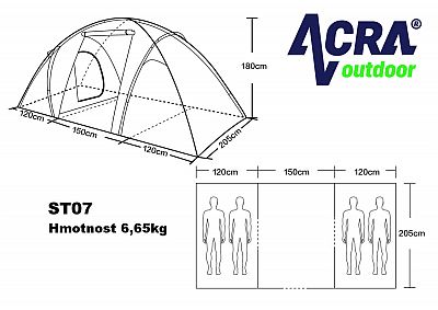 Stan rodinný pro 4 osoby ST07