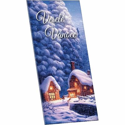 Mléčná čokoláda Zasněžené chaloupky