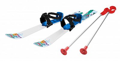 Lyže Baby Ski - 90 cm, barva bílomodrá