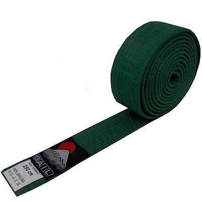 Karate pásek BAIL ZELENÝ, Bavlna