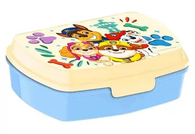 Box na svačinu - Tlapková patrola modro-krémový