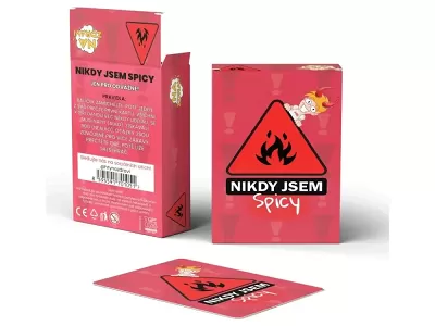 Karetní hra Nikdy jsem - Spicy