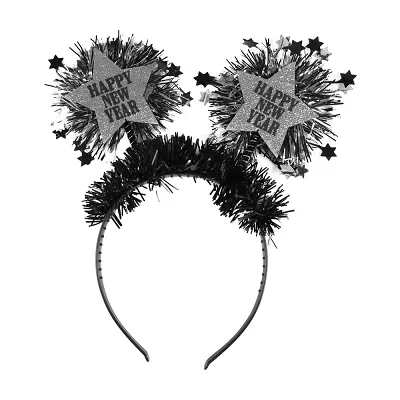 Čelenka Happy New Year - stříbrná