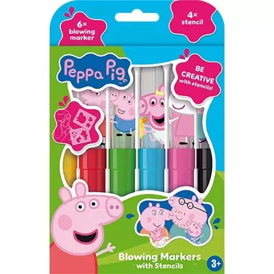 Foukací fixy Prasátko Pepina