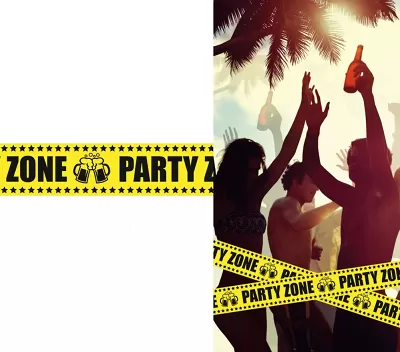 Bezpečnostní páska Party Zone 6 m