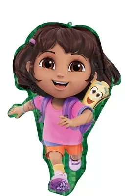 Fóliový balonek Dora cestovatelka 50 x 78 cm