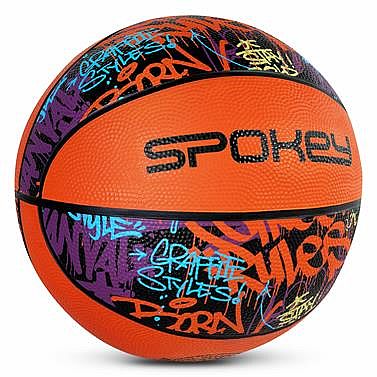 Spokey ACTIVE 5 Basketbalový míč, vel. 5, graffiti