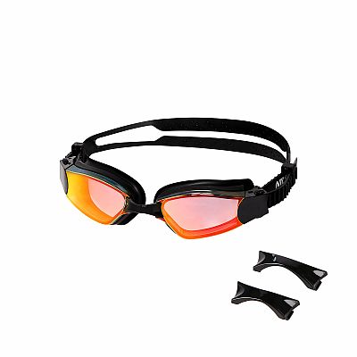 Plavecké brýle NILS Aqua NQG660MAF Racing oranžové