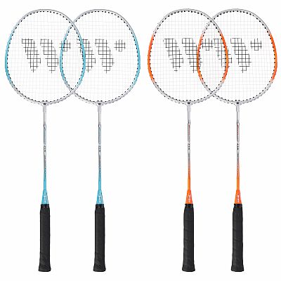 Sada raket na badminton WISH Steeltec 416K