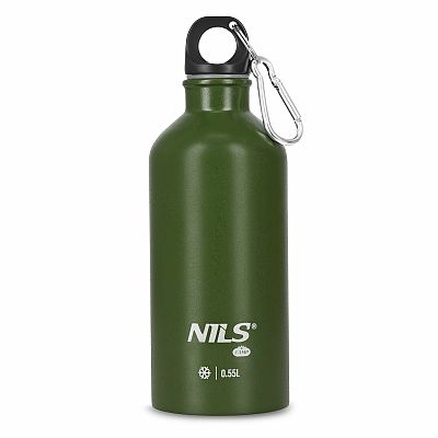 Nerezová turistická láhev NILS Camp NC3801 zelená 500 ml