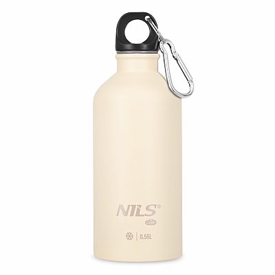 Nerezová turistická láhev NILS Camp NC3801 béžová 500 ml