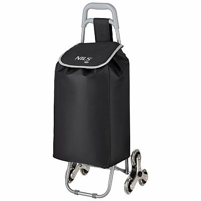 Nákupní taška na kolečkách NILS Camp NC17206 40L černá