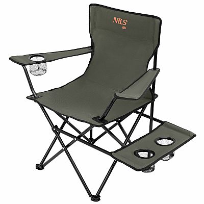 Skládací kempingová židle NILS Camp NC3301 khaki