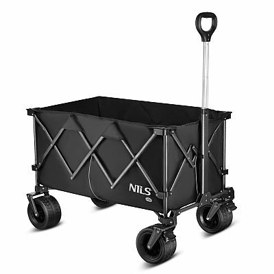 Kempingový vozík NILS Camp NC2604 XXL černý