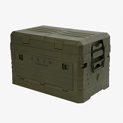 Skládací box s víkem NILS Camp NCB4003 42L zelený