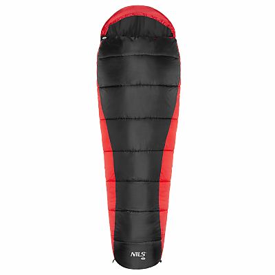 Spací pytel NILS Camp NC2012, černý/červený