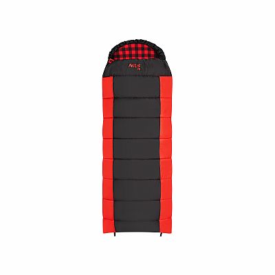 Spací pytel NILS Camp NC2003 černo-červený
