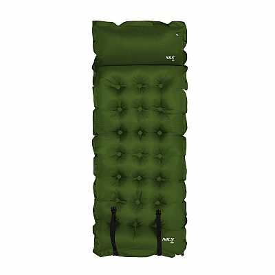 Samonafukovací karimatka NILS Camp NC4018 tm.zelená