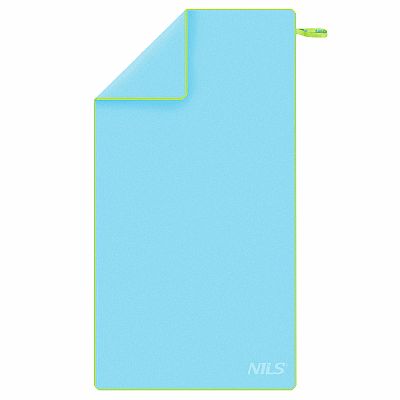 Ručník z mikrovlákna NILS NCR12 modrá/zelená