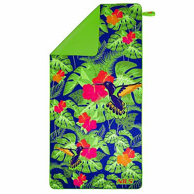 Ručník z mikrovlákna NILS Camp NCR14 ledňáčci