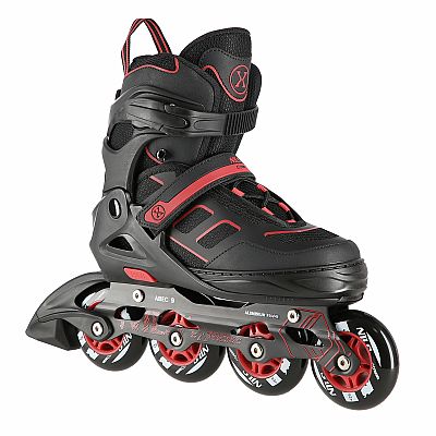 Kolečkové brusle NILS Extreme NA14174 černo-červené