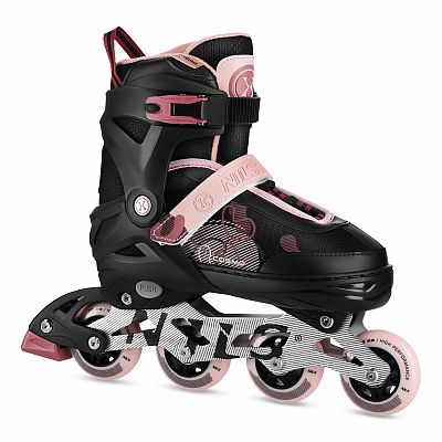 Kolečkové brusle NILS Extreme NA13808 růžové