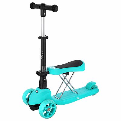 Dětská koloběžka NILS Fun HLB12 2v1 mentolová