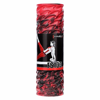 Fitness válec HMS FS135 45 cm, červený