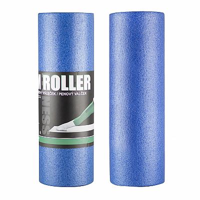 Fitness válec HMS FS106N 45 cm, modrý