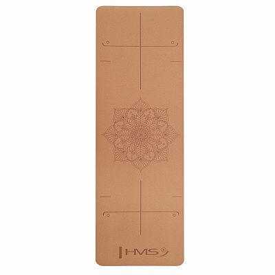 Korková podložka na jógu HMS YM11