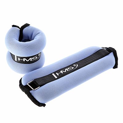 Zátěže HMS OB04, 2 x 1 kg, modré