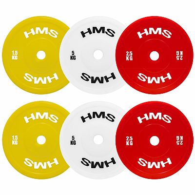 Sada technických kotoučů HMS TPP set 2 x 1,5 - 5 kg