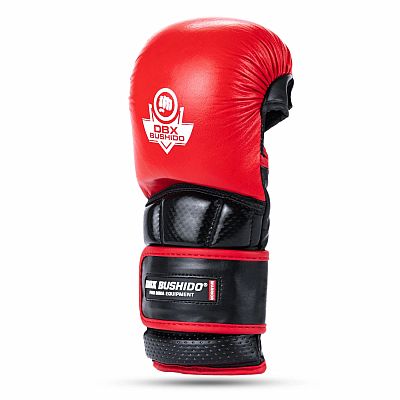 Prémiové MMA rukavice DBX BUSHIDO Warrior červené
