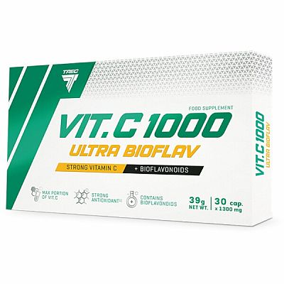 Trec Nutrition Vitamin C Ultra Bioflav - 30 kapslí