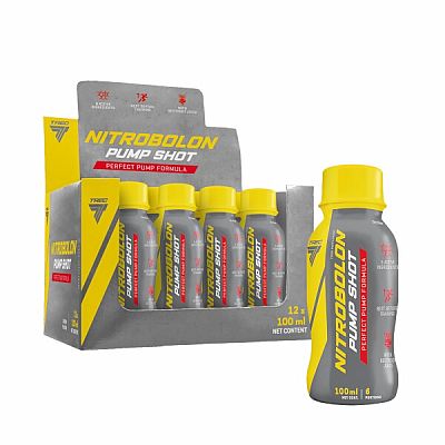 Trec Nitrobolon Pump Shot 12 x 100 ml s třešňovou příchutí