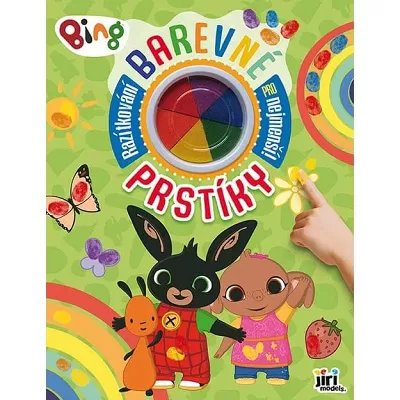 Barevné prstíky králíček Bing