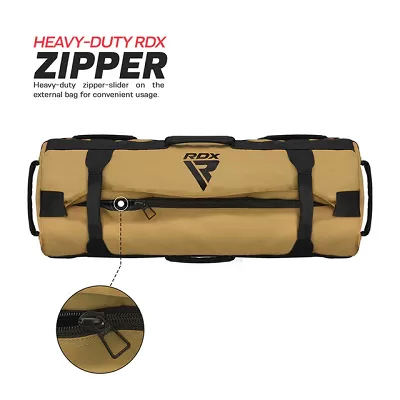 RDX Fitness pískový vak SANDBAG, tréninkový, černý 11,3–34 kg - 25