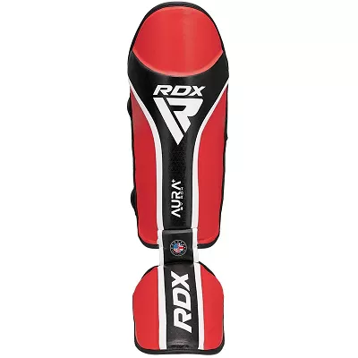 RDX Chrániče holení T17 Aura, červeno-černé M - M