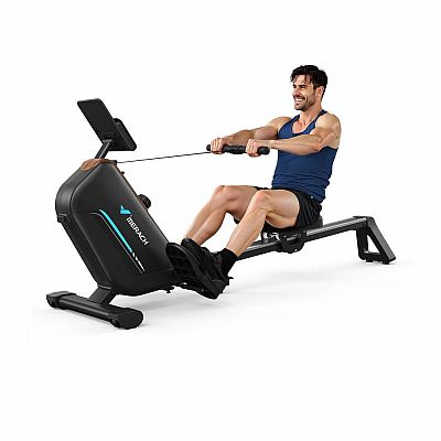 MERACH R15 Magnetický veslovací trenažér, 40 kg zátěž
