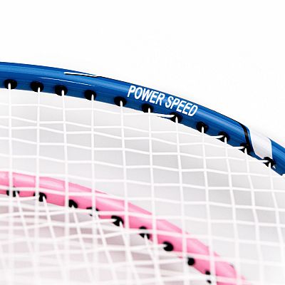 Acra badmintonový set 2 Alu rakety a 2 míčky