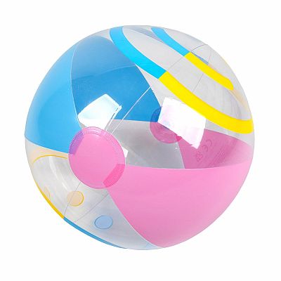 SUN CLUB Nafukovací míč s úsměvem 50 cm