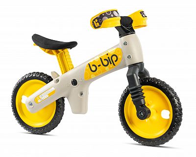 BELLELLI Odrážedlo BALANCE BIKE - B-BIP, žluto šedé