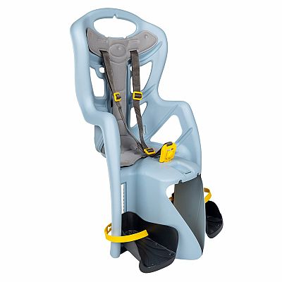 BELLELLI PEPE Dětská sedačka na kolo, upevnění na rám, modrá