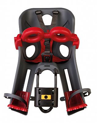 BELLELLI FRECCIA Dětská sedačka na kolo B-FIX, šedá