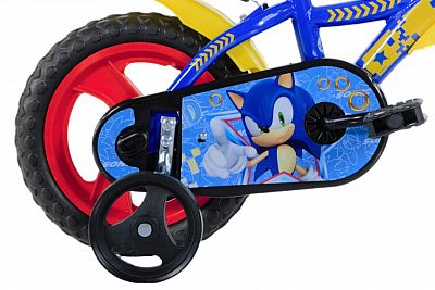 Dětské kolo 12" s příslušenstvím - potisk SONIC