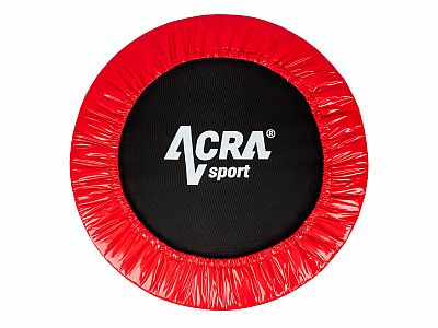 Trampolína 114cm, pro vnitřní i venkovní použití - černá - 114