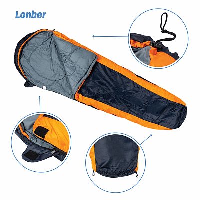 Acra mumiový spací pytel Lonber 230 cm